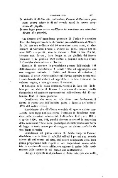 Rivista amministrativa del Regno ossia raccolta degli atti delle amministrazioni centrali, divisionali e provinciali dei comuni e degli istituti di beneficenza