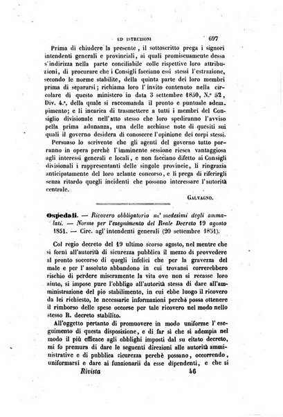 Rivista amministrativa del Regno ossia raccolta degli atti delle amministrazioni centrali, divisionali e provinciali dei comuni e degli istituti di beneficenza