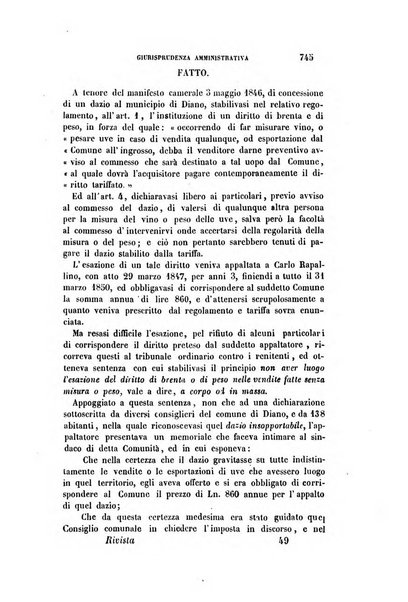 Rivista amministrativa del Regno ossia raccolta degli atti delle amministrazioni centrali, divisionali e provinciali dei comuni e degli istituti di beneficenza