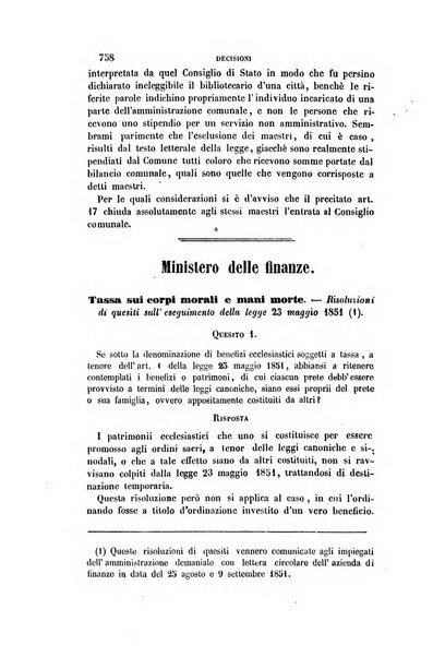 Rivista amministrativa del Regno ossia raccolta degli atti delle amministrazioni centrali, divisionali e provinciali dei comuni e degli istituti di beneficenza