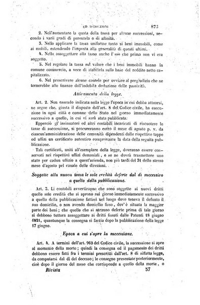 Rivista amministrativa del Regno ossia raccolta degli atti delle amministrazioni centrali, divisionali e provinciali dei comuni e degli istituti di beneficenza