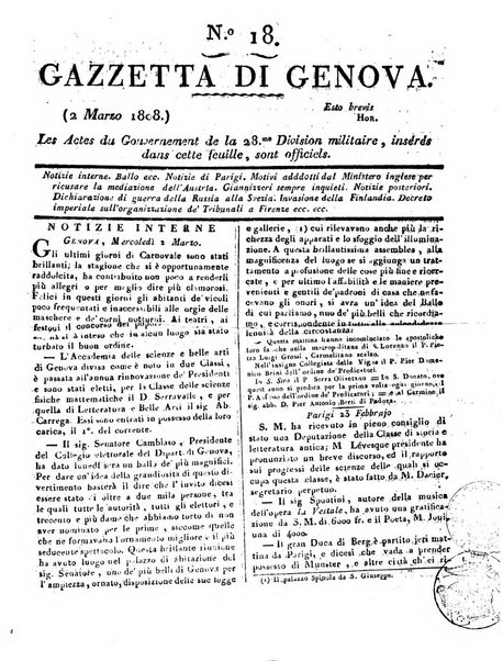 Gazzetta di Genova