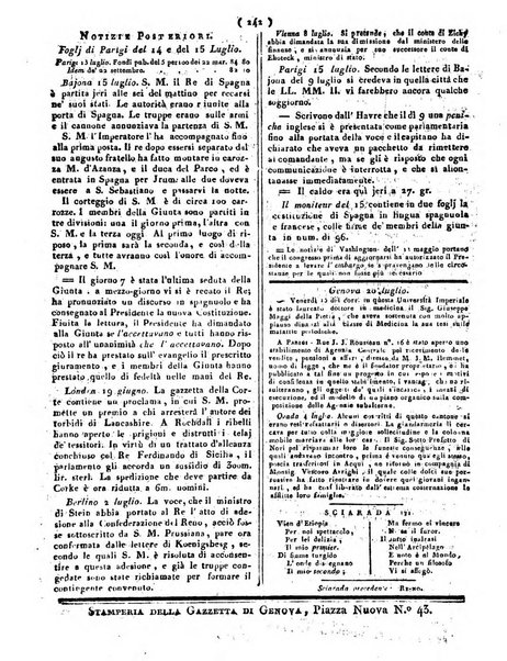 Gazzetta di Genova