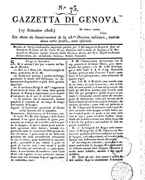 Gazzetta di Genova