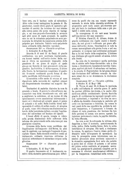 Gazzetta medica di Roma