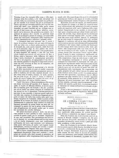 Gazzetta medica di Roma