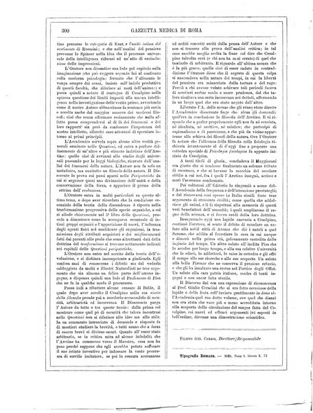 Gazzetta medica di Roma