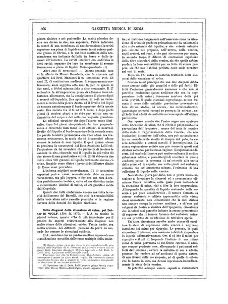 Gazzetta medica di Roma