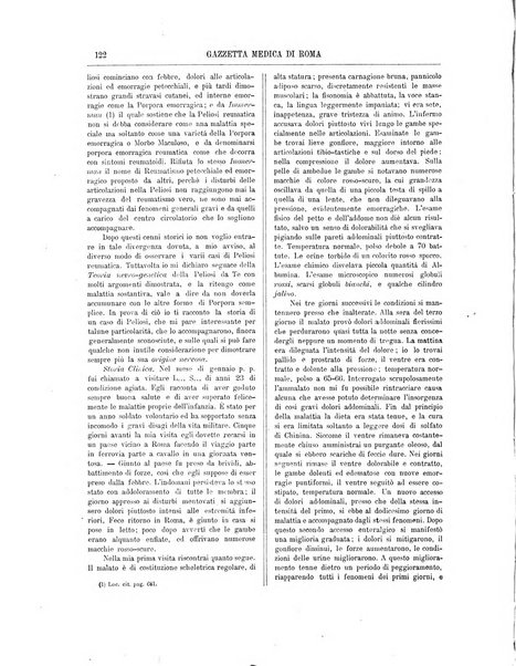 Gazzetta medica di Roma