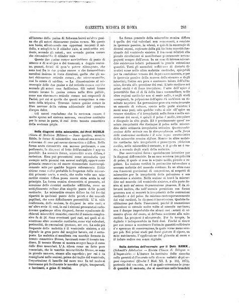 Gazzetta medica di Roma