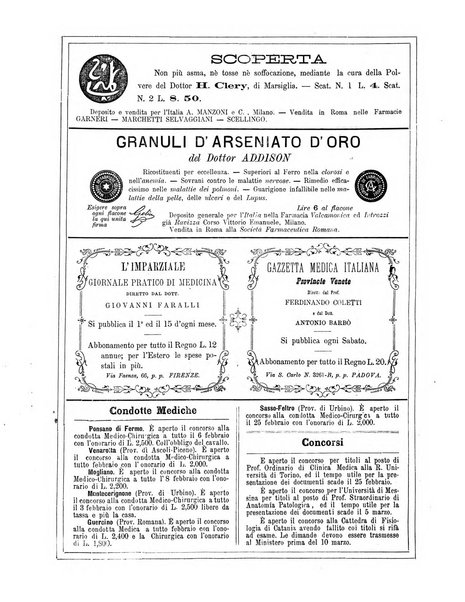 Gazzetta medica di Roma