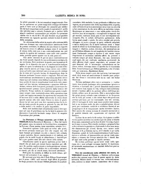 Gazzetta medica di Roma