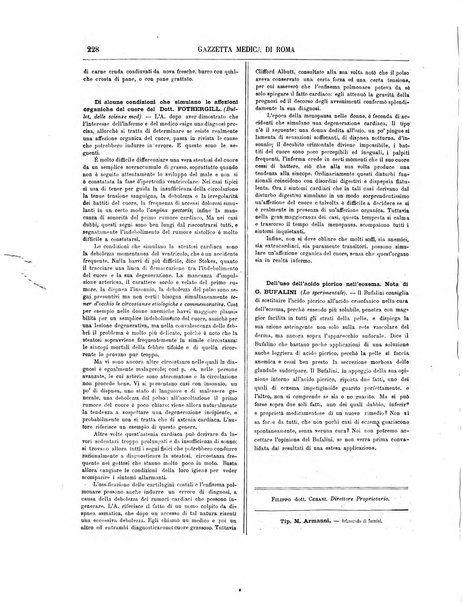 Gazzetta medica di Roma