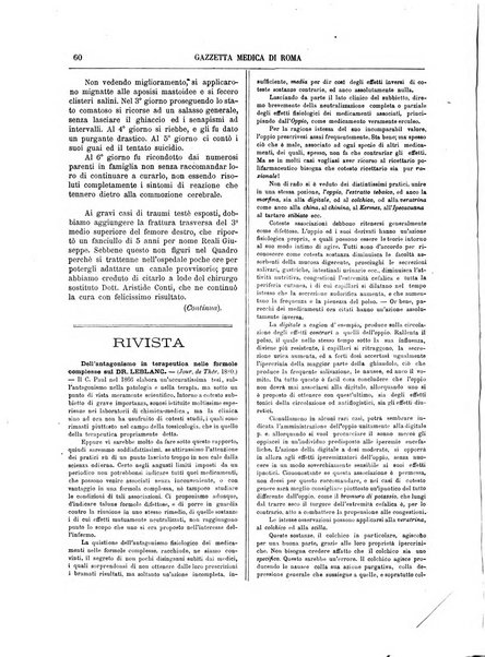 Gazzetta medica di Roma