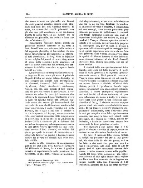 Gazzetta medica di Roma