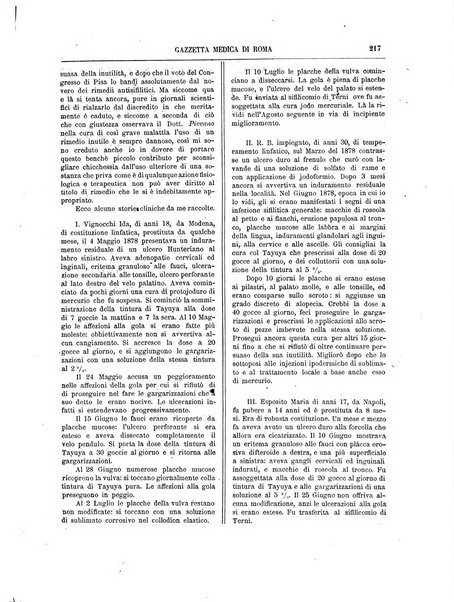 Gazzetta medica di Roma