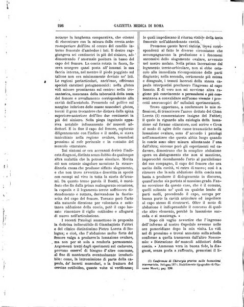 Gazzetta medica di Roma