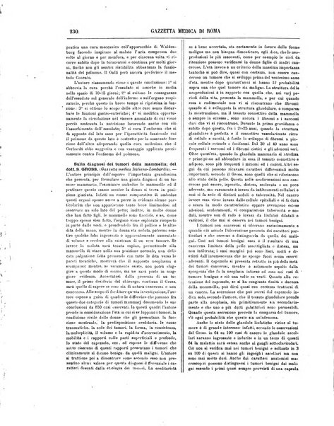 Gazzetta medica di Roma