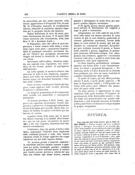 Gazzetta medica di Roma