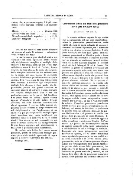 Gazzetta medica di Roma