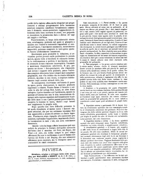 Gazzetta medica di Roma