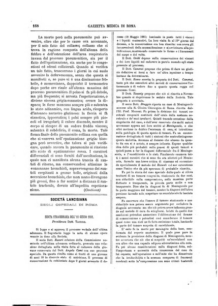 Gazzetta medica di Roma