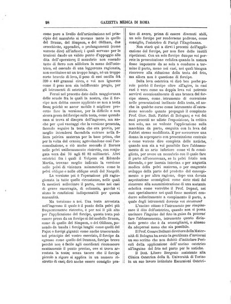 Gazzetta medica di Roma