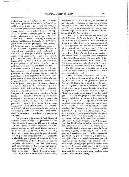 Gazzetta medica di Roma