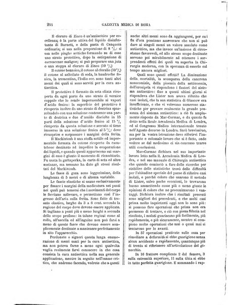 Gazzetta medica di Roma