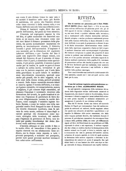 Gazzetta medica di Roma