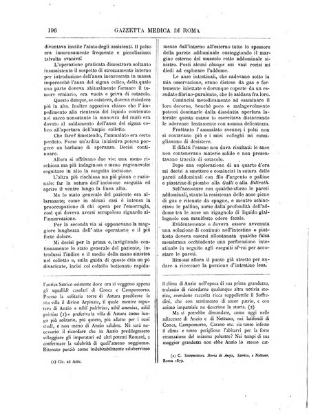 Gazzetta medica di Roma