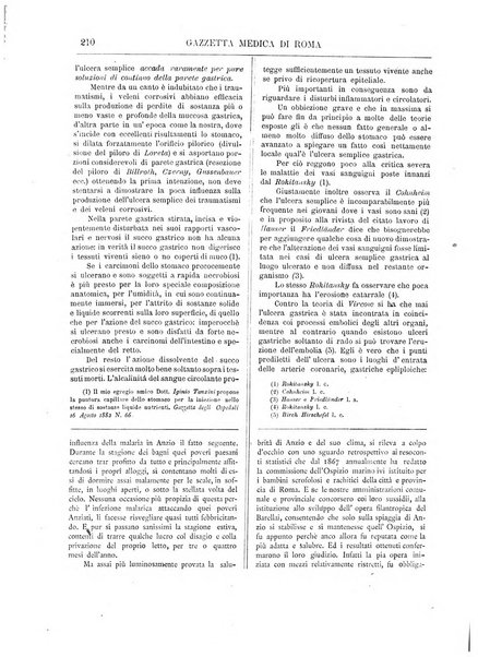 Gazzetta medica di Roma