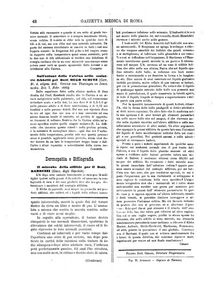 Gazzetta medica di Roma