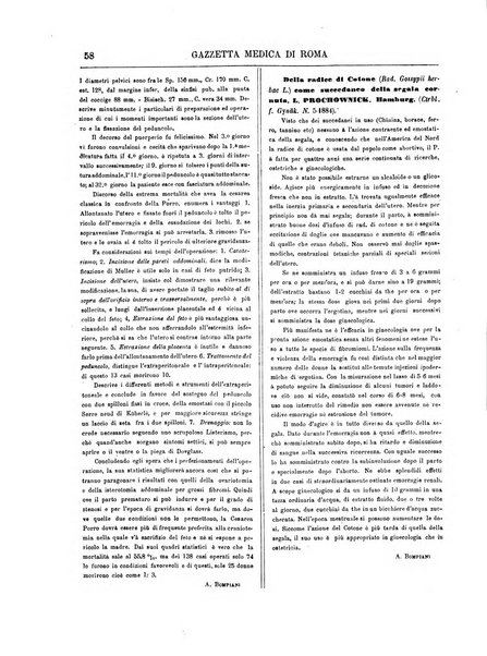 Gazzetta medica di Roma