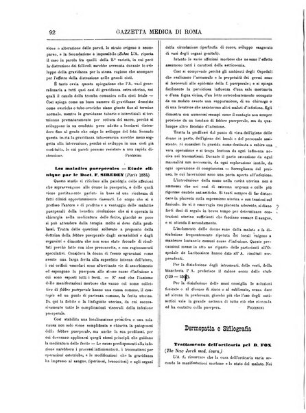 Gazzetta medica di Roma