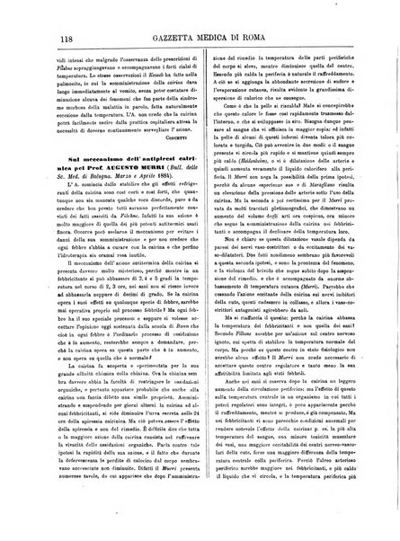 Gazzetta medica di Roma