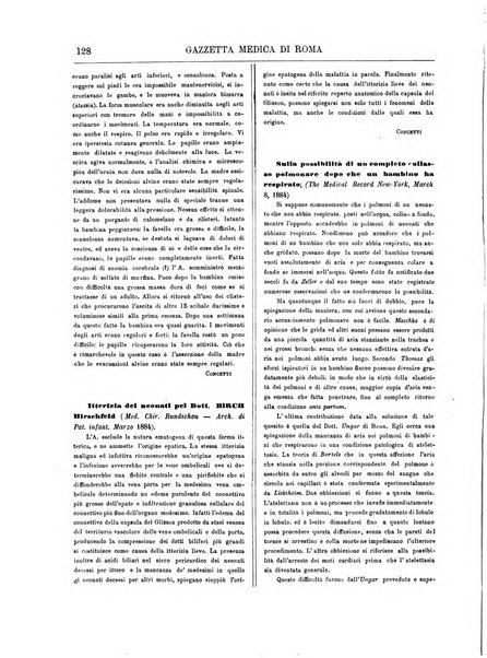 Gazzetta medica di Roma