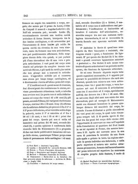 Gazzetta medica di Roma