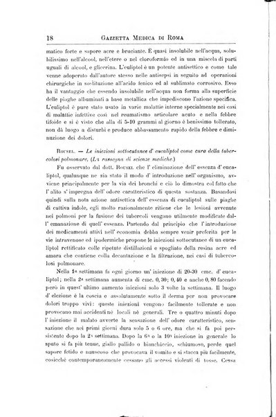 Gazzetta medica di Roma