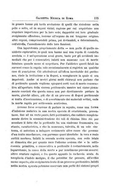 Gazzetta medica di Roma