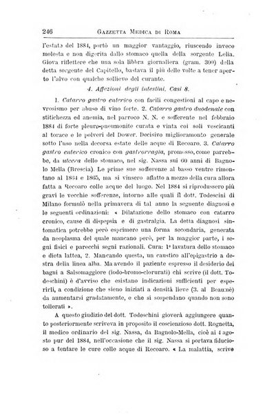 Gazzetta medica di Roma