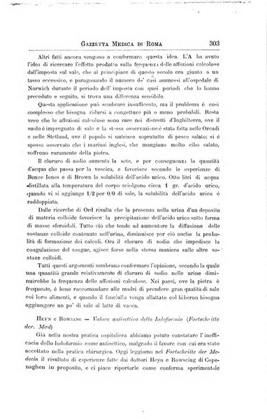 Gazzetta medica di Roma