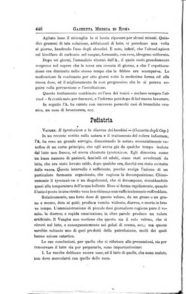 Gazzetta medica di Roma