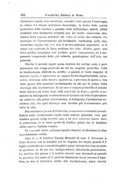 Gazzetta medica di Roma