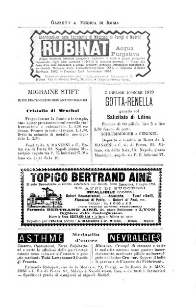 Gazzetta medica di Roma