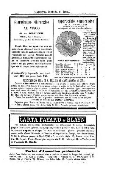 Gazzetta medica di Roma