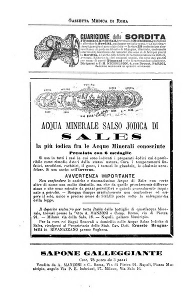 Gazzetta medica di Roma