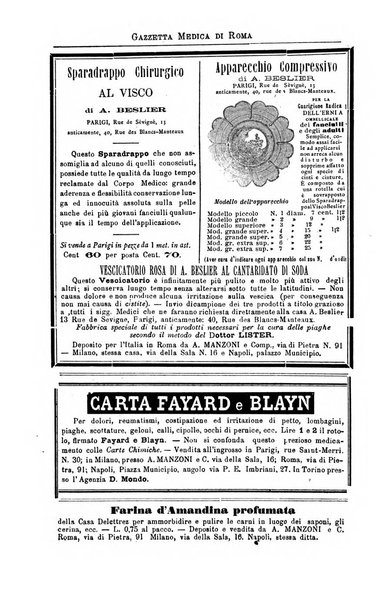 Gazzetta medica di Roma