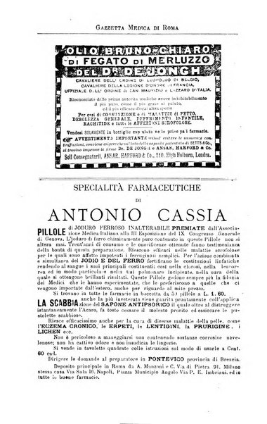 Gazzetta medica di Roma