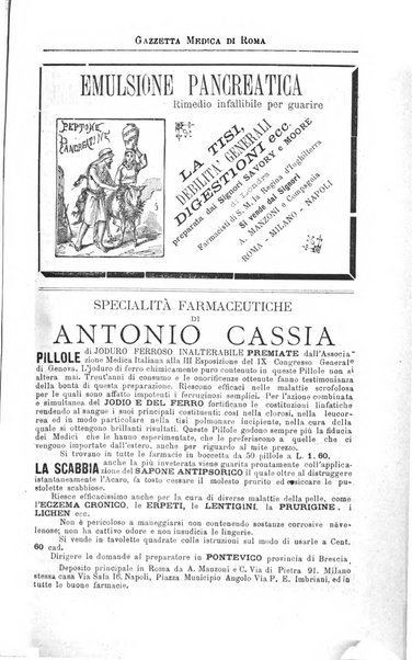 Gazzetta medica di Roma